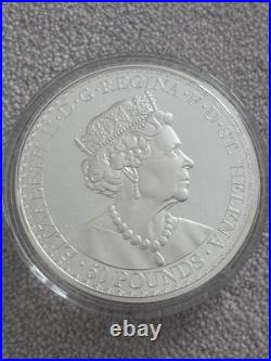Extremely Rare 1 Kg Solid Silver Proof Coin -Una and the Lion 2019