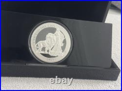 Extremely Rare 1 Kg Solid Silver Proof Coin -Una and the Lion 2019
