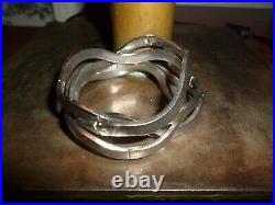 Fine Solid Sterling Silver Bracelet Estate Collection Lot 197g Scrap