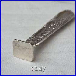 Fine silver seal, 19th century, Napoleon III, French Victorian silver seal