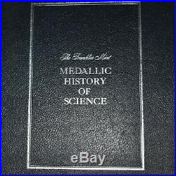 Franklein Mint History of Science Solid Silver Coins