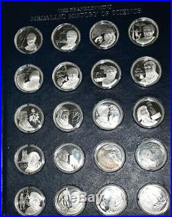 Franklein Mint History of Science Solid Silver Coins