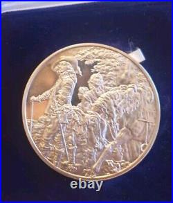 Franklin Mint Portrait of Charles I of England Coin Solid Sterling 925 2Oz Troy