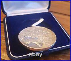 Franklin Mint Portrait of Charles I of England Coin Solid Sterling 925 2Oz Troy