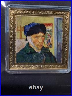 From the series Treasures Of World Painting. A Van Gogh bandaged self portrait