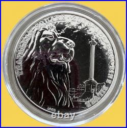 GB Trafalgar Square 2018 £2 1oz Silver 999 Ed. Max 50,000 Royal Mint