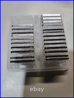 GEIGER EDELMETALLE 20 GRAM 999 FINE SILVER SQUARE BAR 23 Count In Box