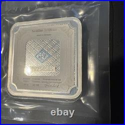 Geiger Edelmetalle 10 oz. 999 Fine Silver Bar (Square) Sealed