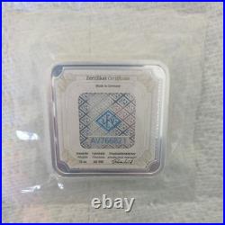 Geiger Edelmetalle 10 oz. 999 Fine Silver Bar Square Sealed
