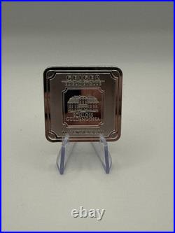 Geiger Edelmetalle 1 oz. 999 Fine Silver Bar Original Square Series Geiger Edelmetalle 1 oz. 999 Fine Silver Bar Original Square Series