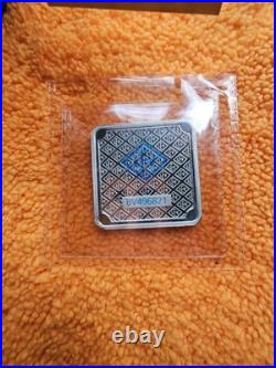 Geiger Edelmetalle 1 oz. 999 Fine Silver Square Bar Schloss Guldengossa # 4