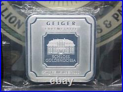 Geiger Edelmetalle 250 Gram. 999 Silver Square Bar AV505356 ECC&C, Inc
