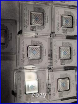 Geiger Edelmetalle Original 5 Gram Silver Square In Capsule