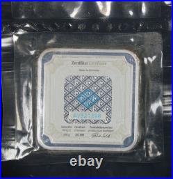 Geiger Edelmetalle Original Square 250 Gram. 999 Fine Silver Bar