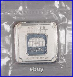 Geiger Edelmetalle Original Square 250 Gram. 999 Fine Silver Bar Geiger Edelmetalle Original Square 250 Gram. 999 Fine Silver Bar