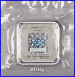 Geiger Edelmetalle Original Square 250 Gram. 999 Fine Silver Bar