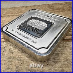 Geiger Edelmetalle Premium Square 10 Oz. 999 Fine Silver Bar
