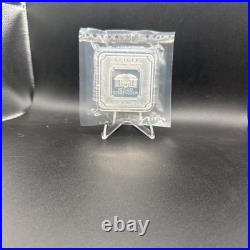 Geiger Edelmetalle Premium Square 10 Oz. 999 Fine Silver Bar Sealed with COA Geiger Edelmetalle Premium Square 10 Oz. 999 Fine Silver Bar Sealed with COA