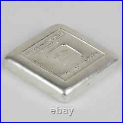 Geiger Edelmetalle Schloss Guldengossa 250 gram. 999 Fine Silver Square Bar