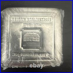 Geiger Edelmetalle Silver Square Bar 250g 0.999 Pure