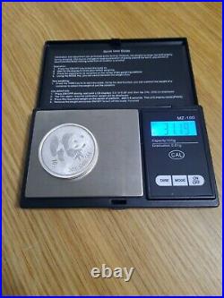 Genuine 2000 Solid Silver 1oz Panda Coin Bullion Chinese 10 Yuan