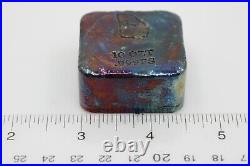 Georgia Precious Metals GPM 10 Troy Oz. 999 Fine Silver Hand Poured Square Bar