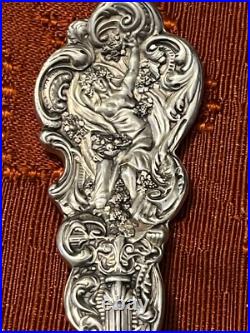 Gorham Sterling Silver Versailles pattern bullion soup spoons -6 3/4 inches