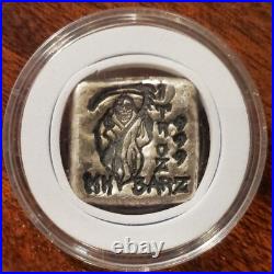Grim Reaper. 999 Silver 1 oz Square MK Barz