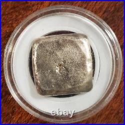 Grim Reaper. 999 Silver 1 oz Square MK Barz