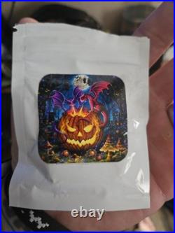 HALLOWEEN 2 OZ. 999 SILVER HAYLEYBUG MINT Square BAR 36/100! Rare