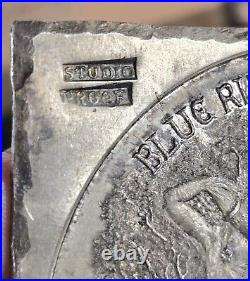 H. Alvin Sharpe 5oz. 999 Silver Studio Proof Bar Blue Ridge Numismatic Assn Rare
