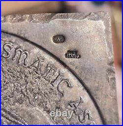 H. Alvin Sharpe 5oz. 999 Silver Studio Proof Bar Blue Ridge Numismatic Assn Rare