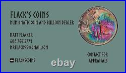 H. Alvin Sharpe 5oz. 999 Silver Studio Proof Bar Blue Ridge Numismatic Assn Rare