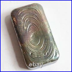 Hand Poured. 999 Fine Silver Bullion Bar 100gms by Delphis Antiques 2023 #25