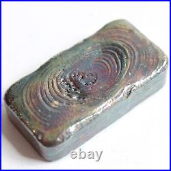 Hand Poured. 999 Fine Silver Bullion Bar 100gms by Delphis Antiques 2023 #26