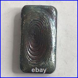 Hand Poured. 999 Fine Silver Bullion Bar 116gms by Delphis Antiques 2023 #24