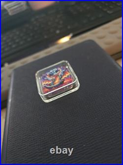 Hayleybug Mint 2 Oz. 999 Silver Art Square Hayleybug Mint 2 Oz. 999 Silver Art Square