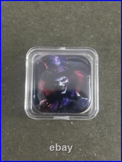 Hayleybug Mint Giggle in the Dark 2 oz. 999 Fine Silver Square Bar -#06/10