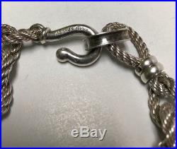 Hermes Old And Rare Bracelet Solid Silver 925 Very Good Condition Collector Item