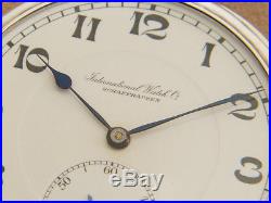 IWC Pocket watch Solid Silver International Watch Co from 1923