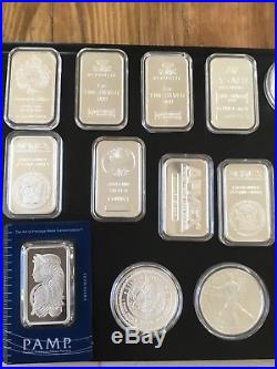 Job Lot Of Solid Silver 999 Bullion, 515 Grams! Ingots, Coins. Pamp, Scottsdale
