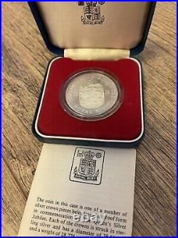 Joblot Of Solid Silver Coins SILVER COMMEMORATIVE COIN Queen, British