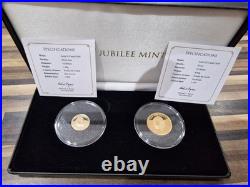 Jubilee Mint 2023 Charles III St George & the Dragon Solid 9ct Gold Coin plus St