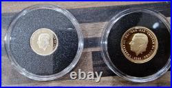 Jubilee Mint 2023 Charles III St George & the Dragon Solid 9ct Gold Coin plus St