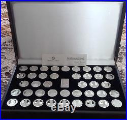 Kings and Queens of England solid silver coins from Britannia Mint with COA