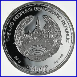 LAOS 500 Kip 2017 Fine Silver 20g. Proof'Tiger' Privy Fabulous 15 Collection