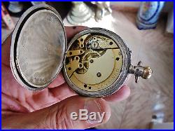 LONGINES genuinelly vintage Swiss pocket watch (solid silver)