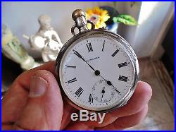 LONGINES genuinelly vintage Swiss pocket watch (solid silver)