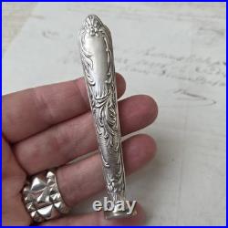 Late 19th Century Napoleon III French Victorian Silver Seal Last 19th