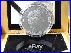 Limited edition silver coin 999 solid silver 1ozCook Islands SPACE SHUTTLE RARE